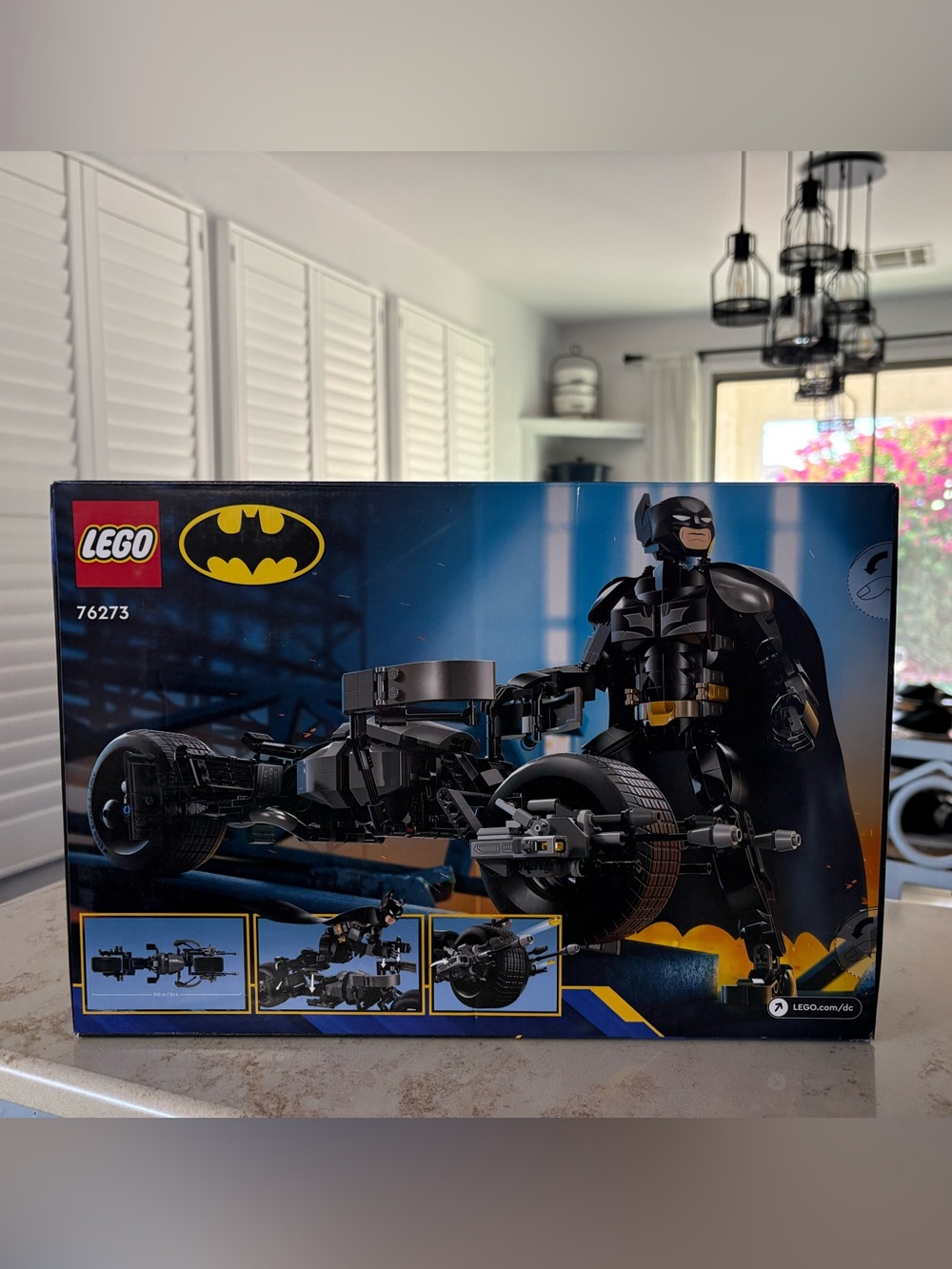 LEGO DC Batman #76273 Batman Figure & the Bat-Pod Bike: Dark Knight NIP